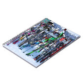 Ski - Skis en Polen Notitieboek (Linkerzijde)