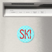 Ski Skis Magneet (Insitu (Vaatwasser))