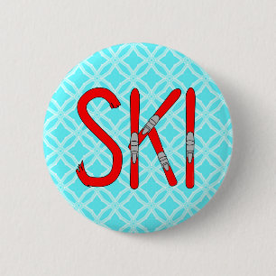 Ski Skis Ronde Button 5,7 Cm