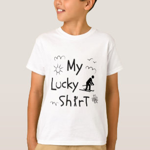 Ski Skisport Grappig Afdalingskilopers Alpineskiën T-shirt