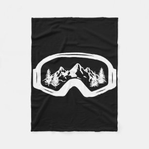 Ski Sneeuwboard Ski Bril Sneeuw Wintersporten Skie Fleece Deken