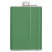 Ski Snob over land (witte Logo) Heupfles (Achterkant)