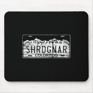 Ski Snowboard Colorado Licentie Bord Shredding GNA Muismat