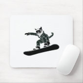 Ski Snowboard Goggles Funny Skiing Snowboarding Ca Muismat (Met muis)