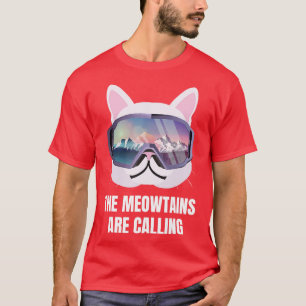 Ski Snowboard Goggles Funny Skiing Snowboarding T-shirt