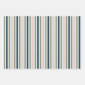 Ski & Snowboard Goggles & Stripes Gift Wrap Inpakpapier Vel (Voorkant 2)