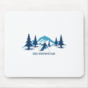 Ski Snowstar Illinois Skigebied Skiën Skiloper Muismat