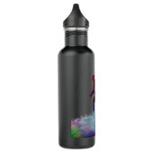 Ski sport art ski sport Skiing Lover Waterfles (Links)