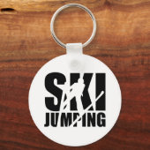 Ski-springen Sleutelhanger (Voorkant)