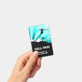 ski sprong Docent Hal Pas  Badge (Handheld)