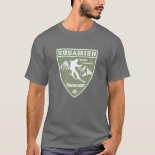Ski Squamish British Columbia T-shirt