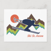 Ski St. Anton Briefkaart (Voorkant)