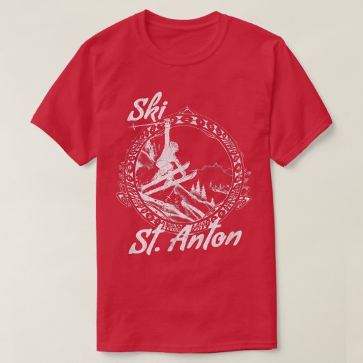 Ski St T-shirt (Design voorkant)