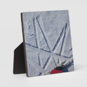 Ski Star Desktop Plaque Fotoplaat (Voorkant)