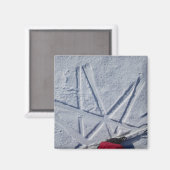 Ski Star Magnet (Voorkant / Achterkant)