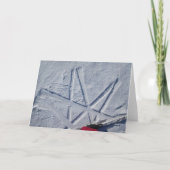 Ski Star Notecard Kaart (Voorkant)