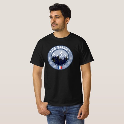 Ski Station T-shirt (Voorkant volledig)