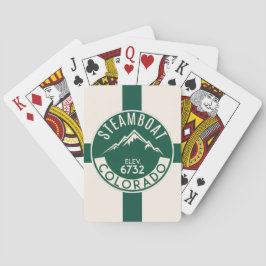 Ski Steamboat Playing Cards Pokerkaarten