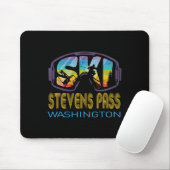 Ski Stevens P Washington Ski Vakantie Muismat (Met muis)