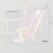 Ski-stoel Koel dingen om te maken met oude huid Briefkaart (Achterkant)