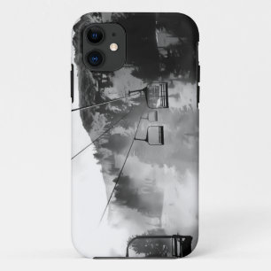 Ski-stoel SneeuwHoesje iPhone 11 Hoesje