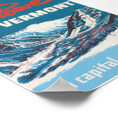 Ski Stowe Vermont Ski Poster (Hoek)