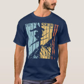 Ski stuurt het  Freestyle Skiing T-shirt (Voorkant)