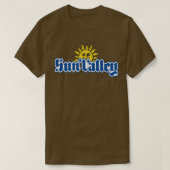 Ski Sun Valley Idaho USA Sticker Kleding Home Deco T-shirt (Design voorkant)