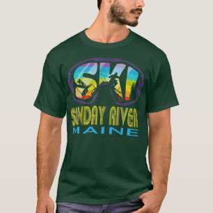 Ski Sunday River Maine Skiing Vacation T-shirt