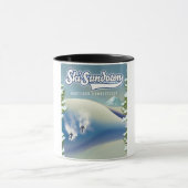 Ski Sundown Hartford Connecticut poster Mok (Midden)