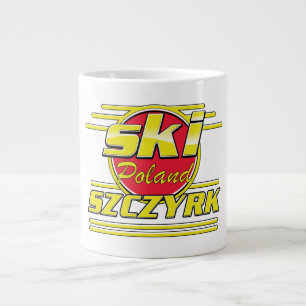 Ski Szczyrk Polen 80s logo Grote Koffiekop