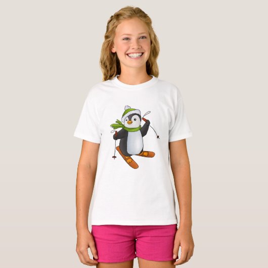 Ski T-shirt (Voorkant volledig)