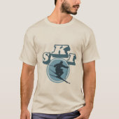 ski t-shirt (Voorkant)