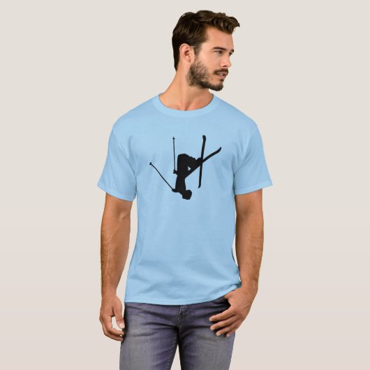 Ski T-Shirt (Voorkant volledig)