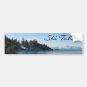 Ski Tahoe, Incline Village in Lake Tahoe Bumpersticker (Voorkant)