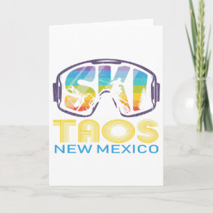 Ski Taos New Mexico Ski Vakantie Kaart
