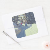 Ski Trail Lofer 2004 Vierkante Sticker (Envelop)