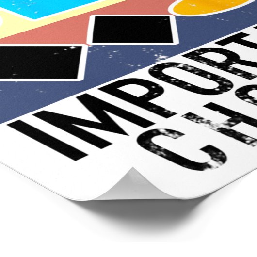 Ski Trail Tekens Leven Volledige keuzes Skiën Sno Poster (Hoek)