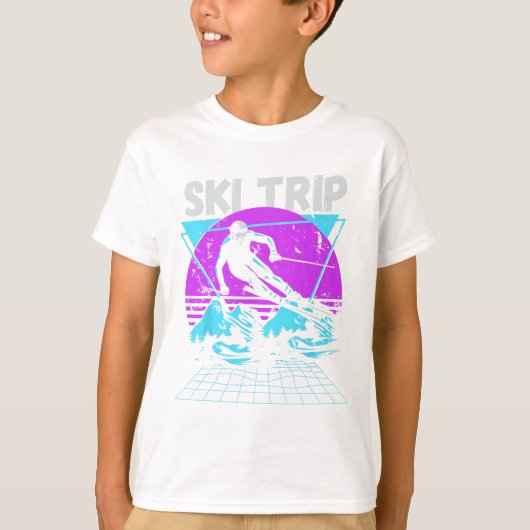 Ski Trip 2025 - Matching Family Snow Skiing Vacati T-shirt (Voorkant)