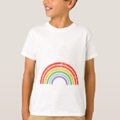 Ski Trip Skiing Rainbow  T-shirt (Voorkant)