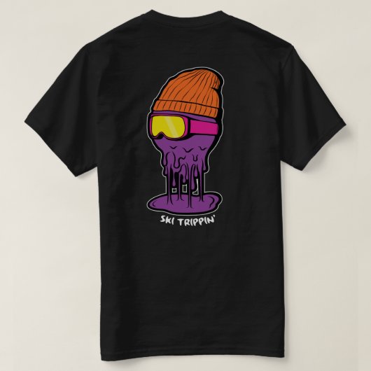 Ski Trippin T-shirt (Design achterkant)