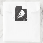 Ski Utah Ronde Sticker (Tas)