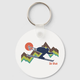 Ski Utah Sleutelhanger