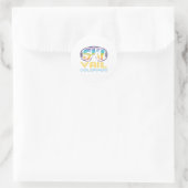 Ski Vail Colorado Ski Vakantie Ronde Sticker (Tas)