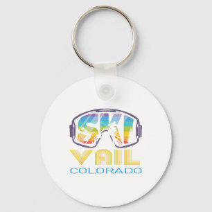 Ski Vail Colorado Ski Vakantie Sleutelhanger