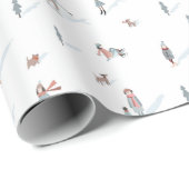 Ski Vakantie Cadeaupapier (Rol Hoek)