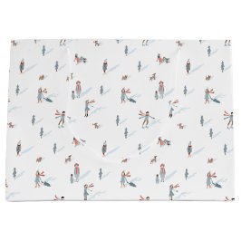 Ski Vakantie Gift Bag Groot Cadeauzakje