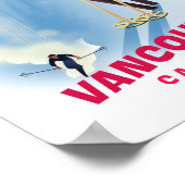 Ski Vancouver Canada Giant Coffee Mok Poster (Hoek)