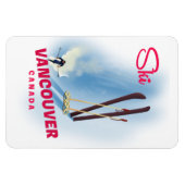 Ski Vancouver Canada Magneet (Horizontaal)