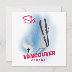 Ski Vancouver Canada magneet